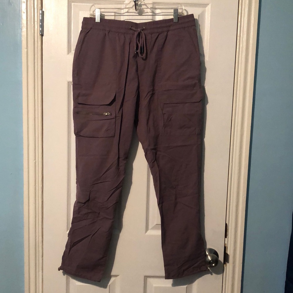 Men's Gray Cargo Pants